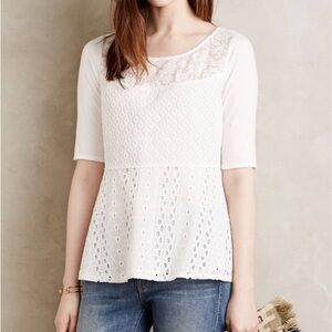 Anthropologie Amelia top by tiny small NWT